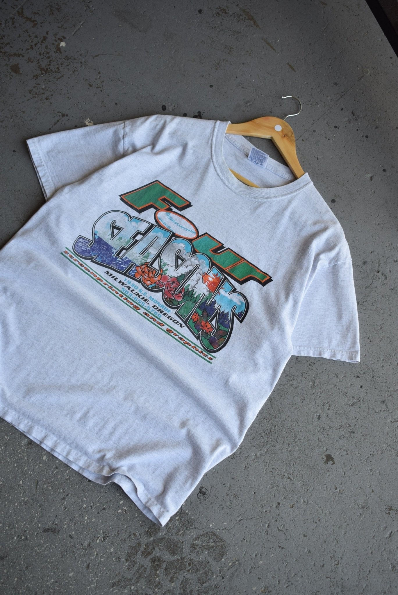 Vintage Four Seasons Screenprinting Tee (L) - Retrospective Store