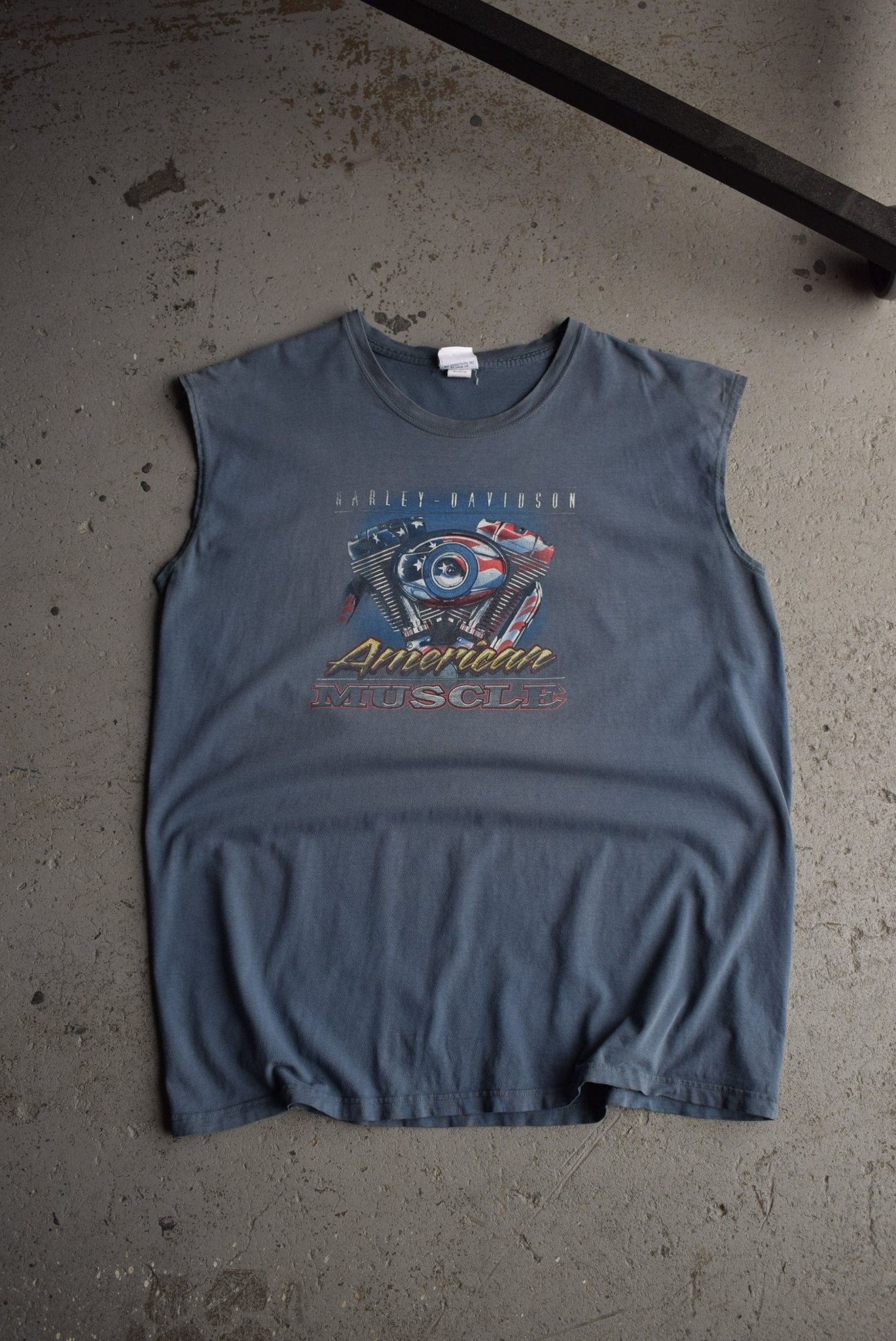 Vintage Harley Davidson 'American Muscle' Tank (XXL) - Retrospective Store