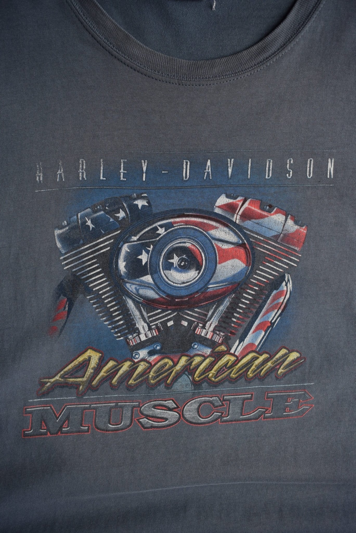 Vintage Harley Davidson 'American Muscle' Tank (XXL) - Retrospective Store