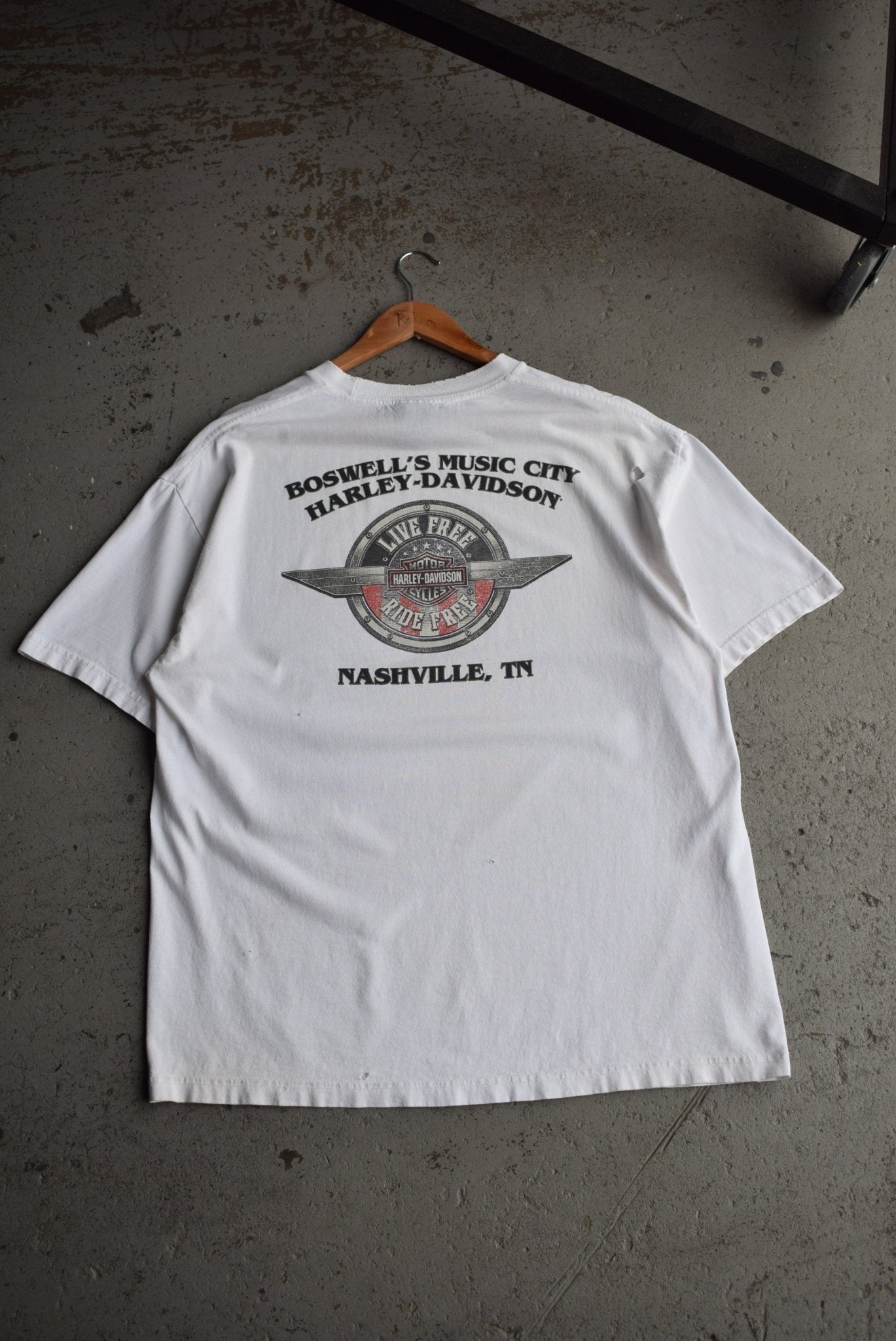 Vintage Harley Davidson 'American Tradition' Tee (XL) - Retrospective Store