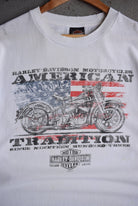 Vintage Harley Davidson 'American Tradition' Tee (XL) - Retrospective Store