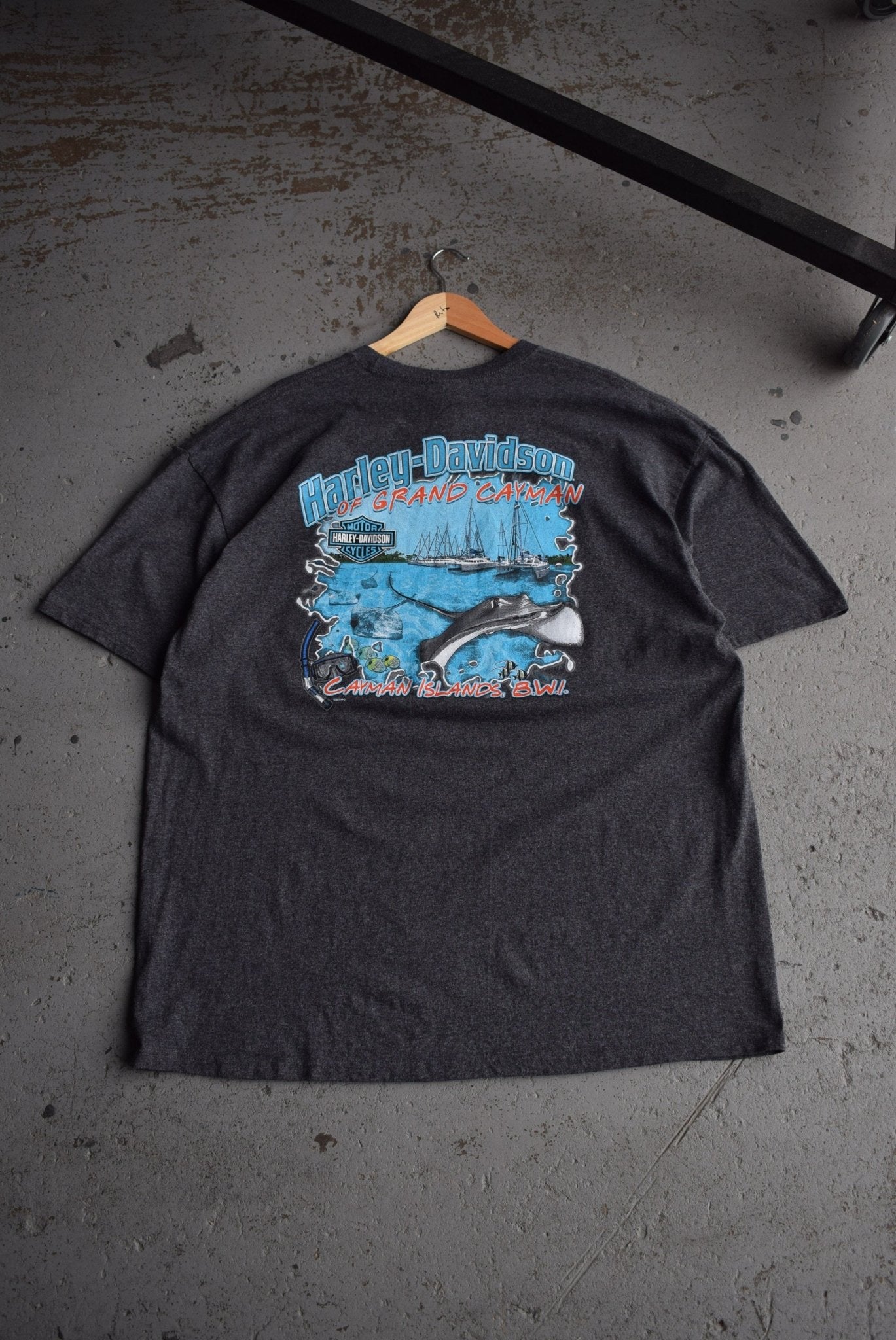 Vintage Harley Davidson 'Caymen Islands' Tee (XXL) - Retrospective Store