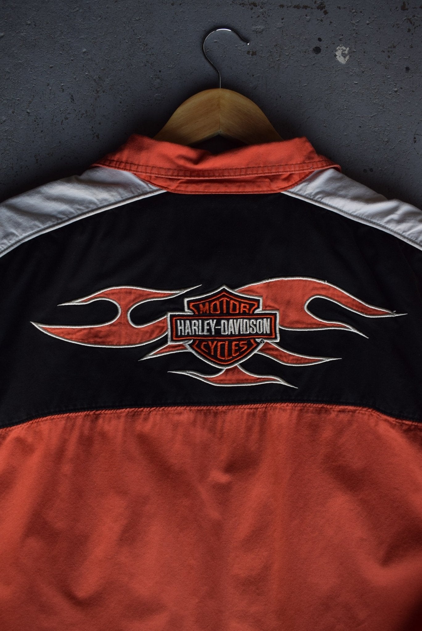 Vintage Harley Davidson Racing Performance Shirt (XL) - Retrospective Store