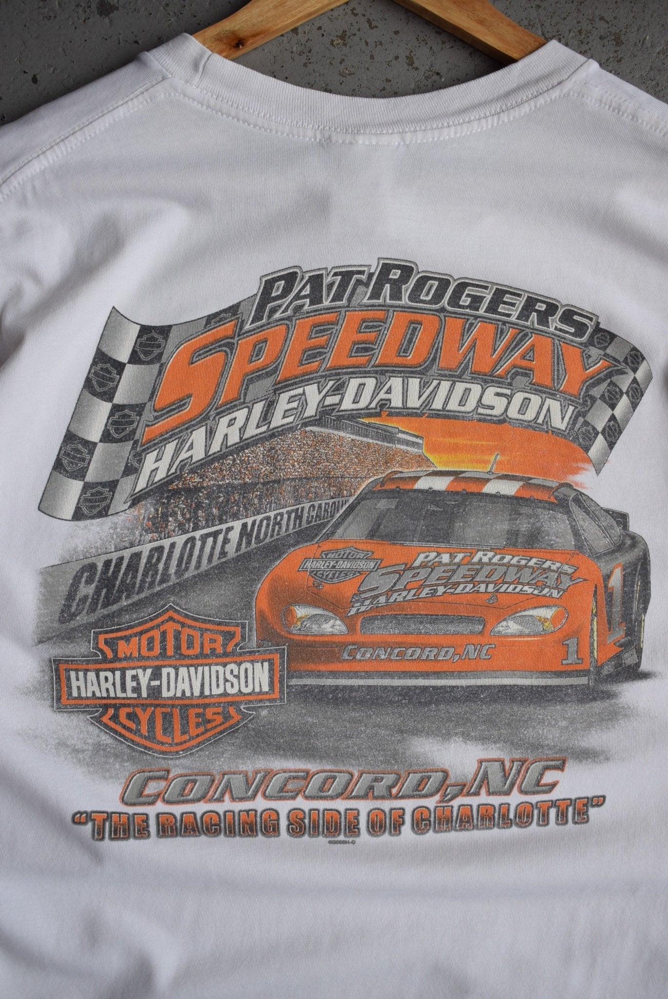 Vintage Harley Davidson 'Speedway' Tee (XL) - Retrospective Store