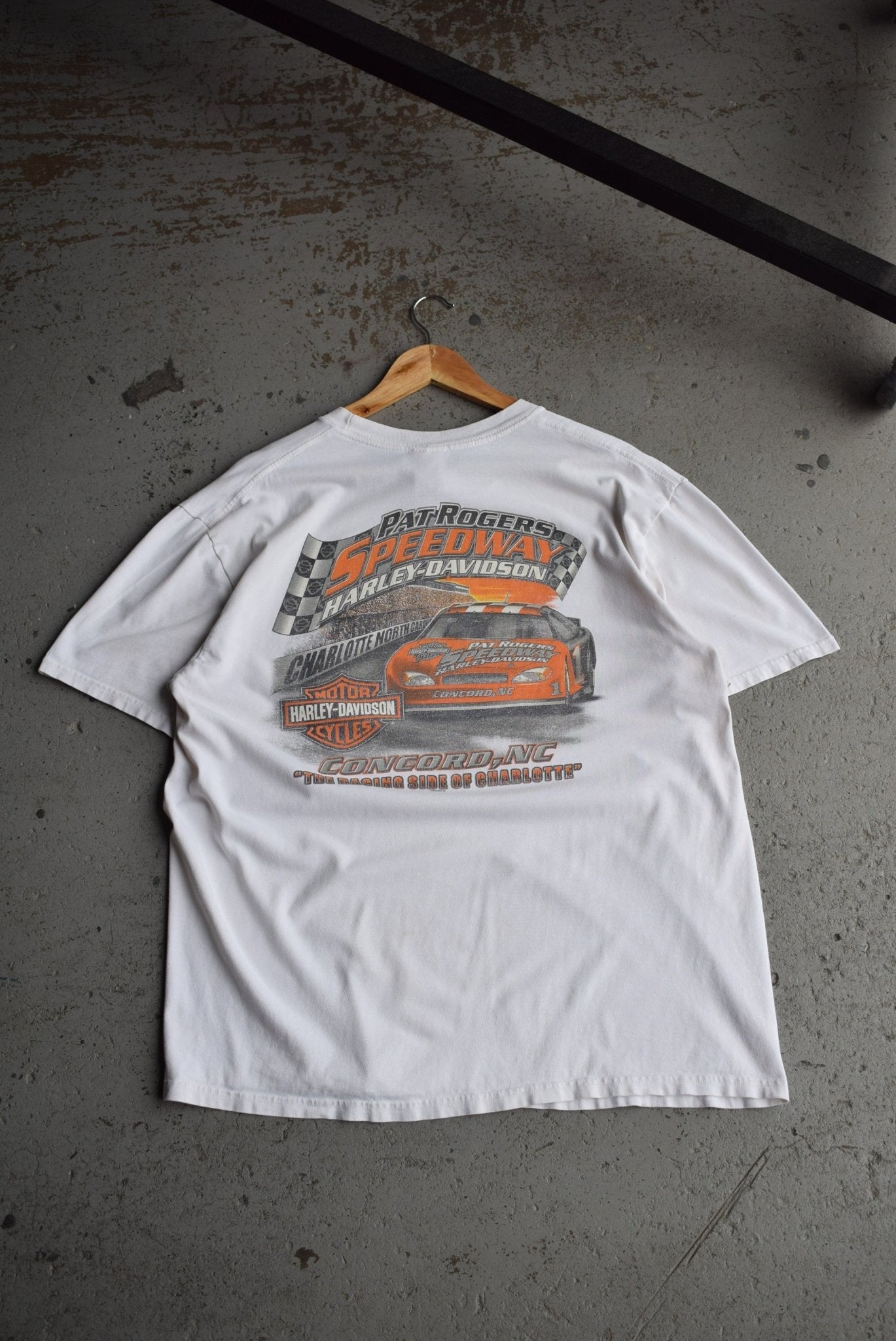 Vintage Harley Davidson 'Speedway' Tee (XL) - Retrospective Store