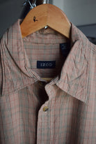 Vintage IZOD Cropped Button Up (L) - Retrospective Store