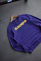 Vintage Kappa Embroidered Spellout Crewneck (M) - Retrospective Store