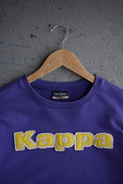 Vintage Kappa Embroidered Spellout Crewneck (M) - Retrospective Store