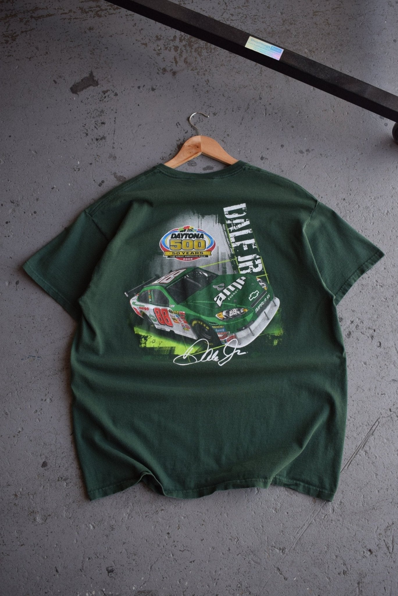 Vintage NASCAR Daytona 500 Tee (XL) - Retrospective Store