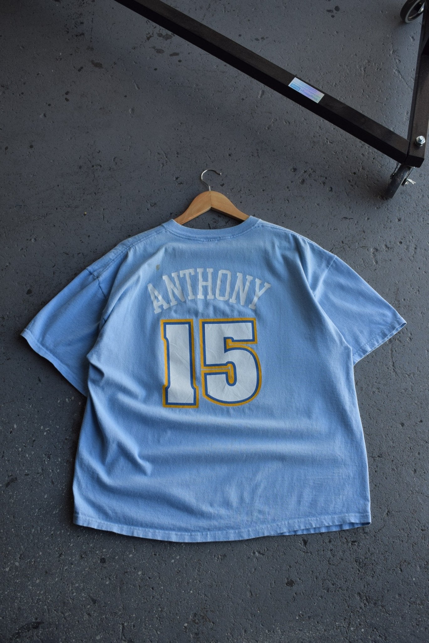 Vintage NBA Denver Nuggets Carmello Anthony Tee (XL) - Retrospective Store