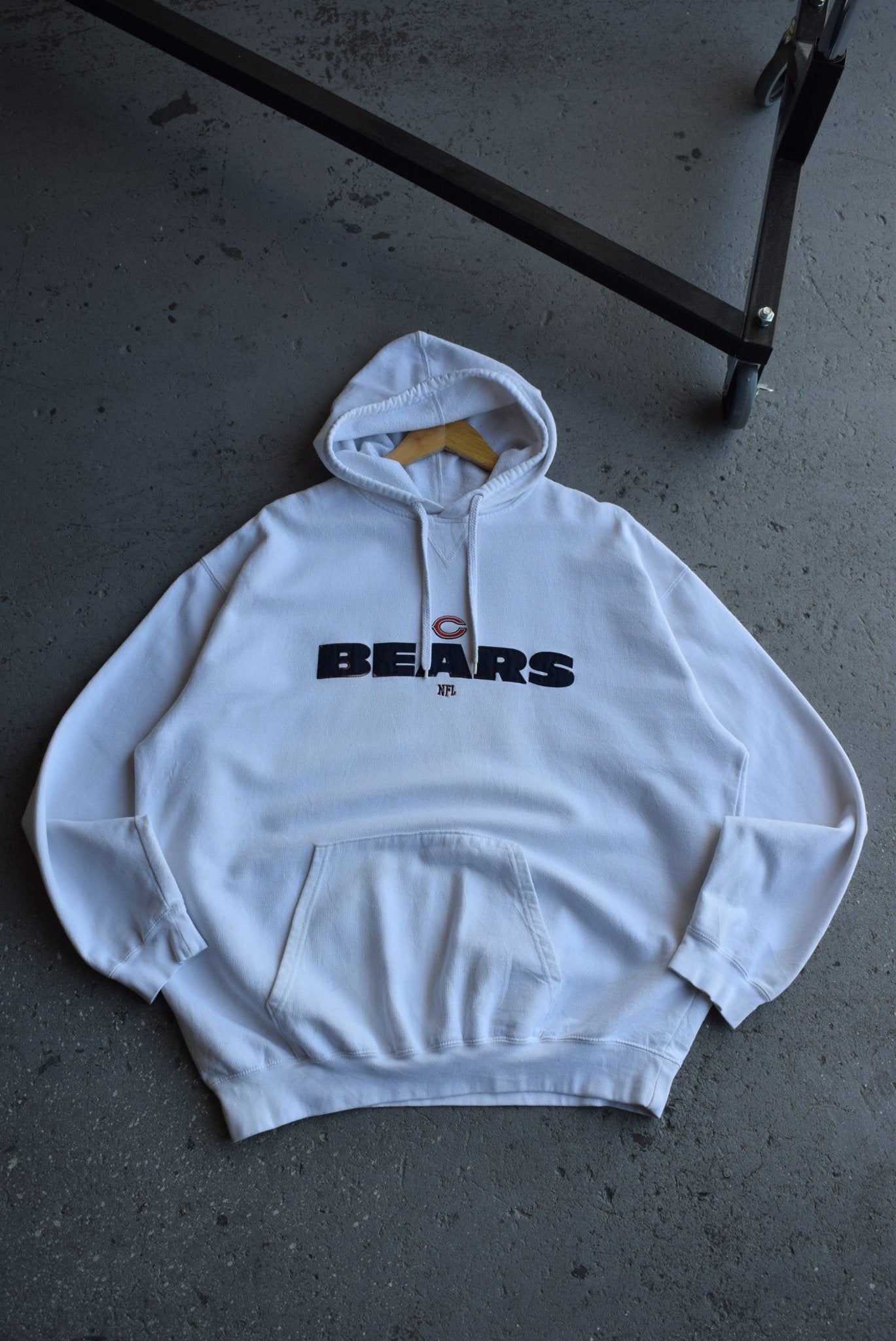 Vintage NFL Chicago Bears Embroidered Hoodie (XL/XXL) – Retrospective Store