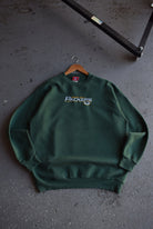 Vintage NFL Green Bay Packers Embroidered Crewneck (L) - Retrospective Store