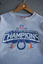 Vintage NFL Indianapolis Colts AFC Champions Crewneck (M) - Retrospective Store