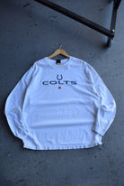 Vintage NFL Indianapolis Colts Long Sleeve Tee (XL) - Retrospective Store