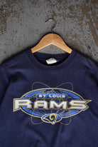 Vintage NFL St. Louis Rams Tee (M) - Retrospective Store