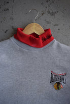 Vintage NHL Chicago Blackhawks Embroidered Turtleneck (L) - Retrospective Store