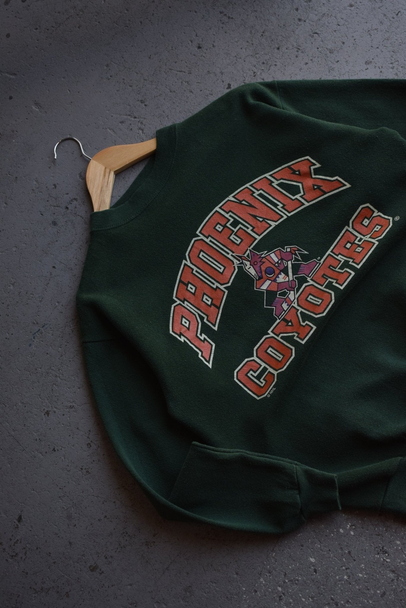 Vintage NHL Pheonix Coyotes Hockey Crewneck (S/M) - Retrospective Store