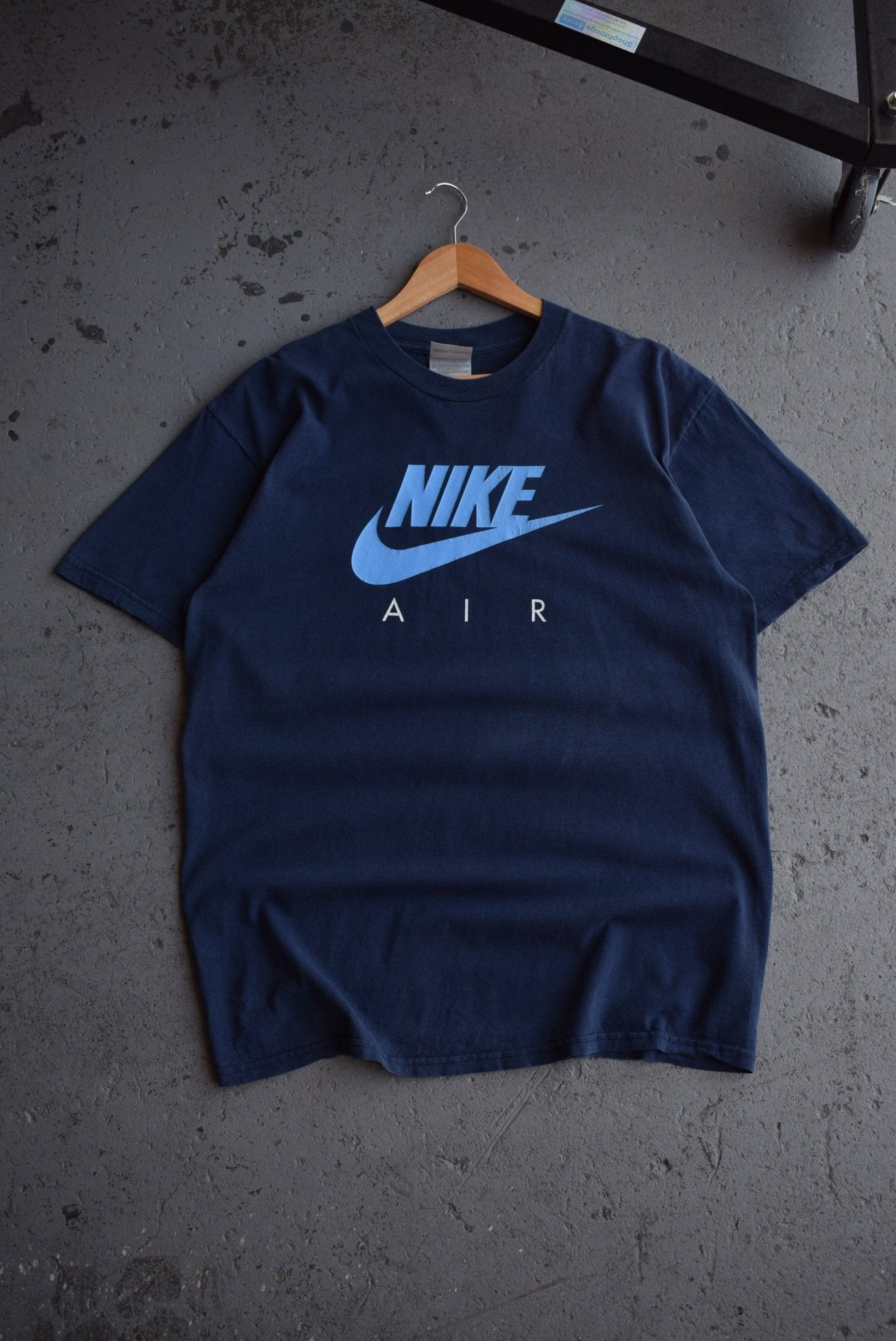 Vintage Nike Air Spellout Tee (L) - Retrospective Store