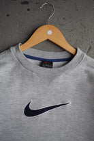 Vintage Nike Big Swoosh Embroidered Crewneck (S) - Retrospective Store