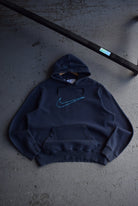 Vintage Nike Big Swoosh Embroidered Hoodie (L) - Retrospective Store