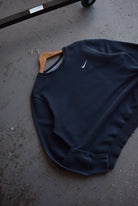 Vintage Nike Classic Logo Embroidered Crewneck (L) - Retrospective Store