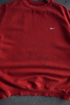 Vintage Nike Classic Logo Embroidered Crewneck (L/XL) - Retrospective Store