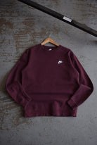 Vintage Nike Classic Logo Embroidered Crewneck (M) - Retrospective Store