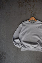 Vintage Nike Classic Logo Embroidered Crewneck (S) - Retrospective Store