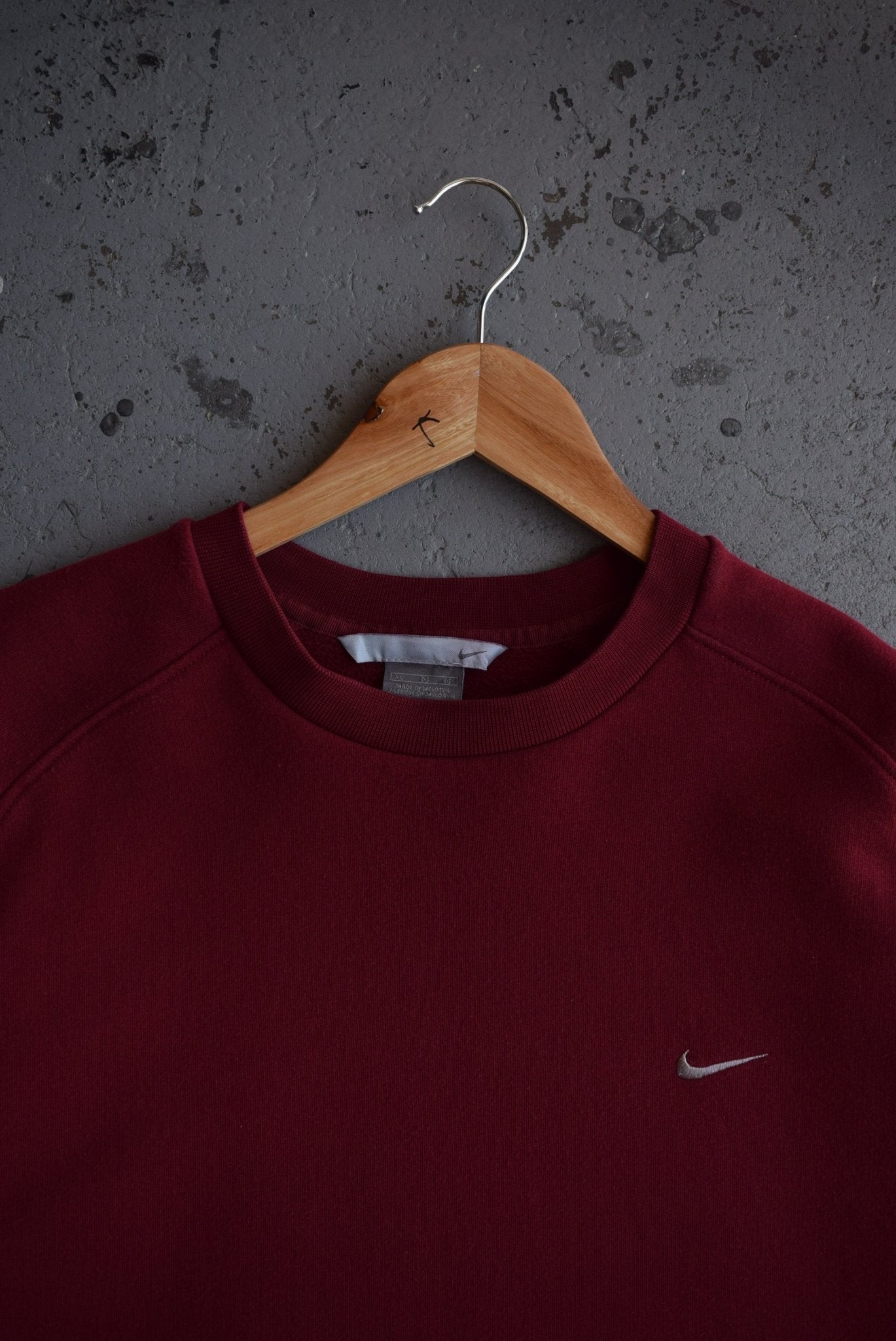 Vintage Nike Classic Logo Embroidered Crewneck (XL) - Retrospective Store