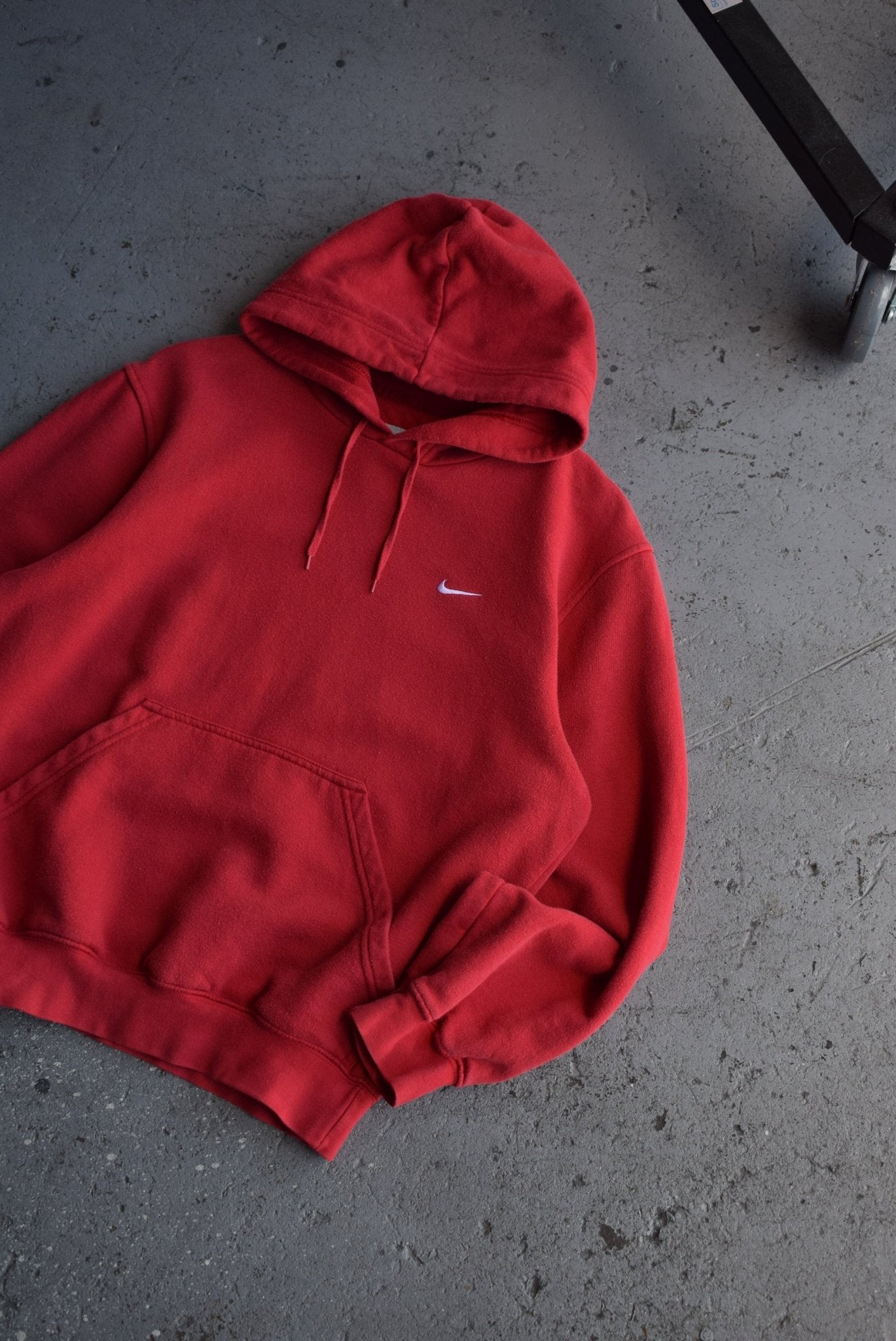 Vintage Nike Classic Logo Embroidered Hoodie (S) - Retrospective Store