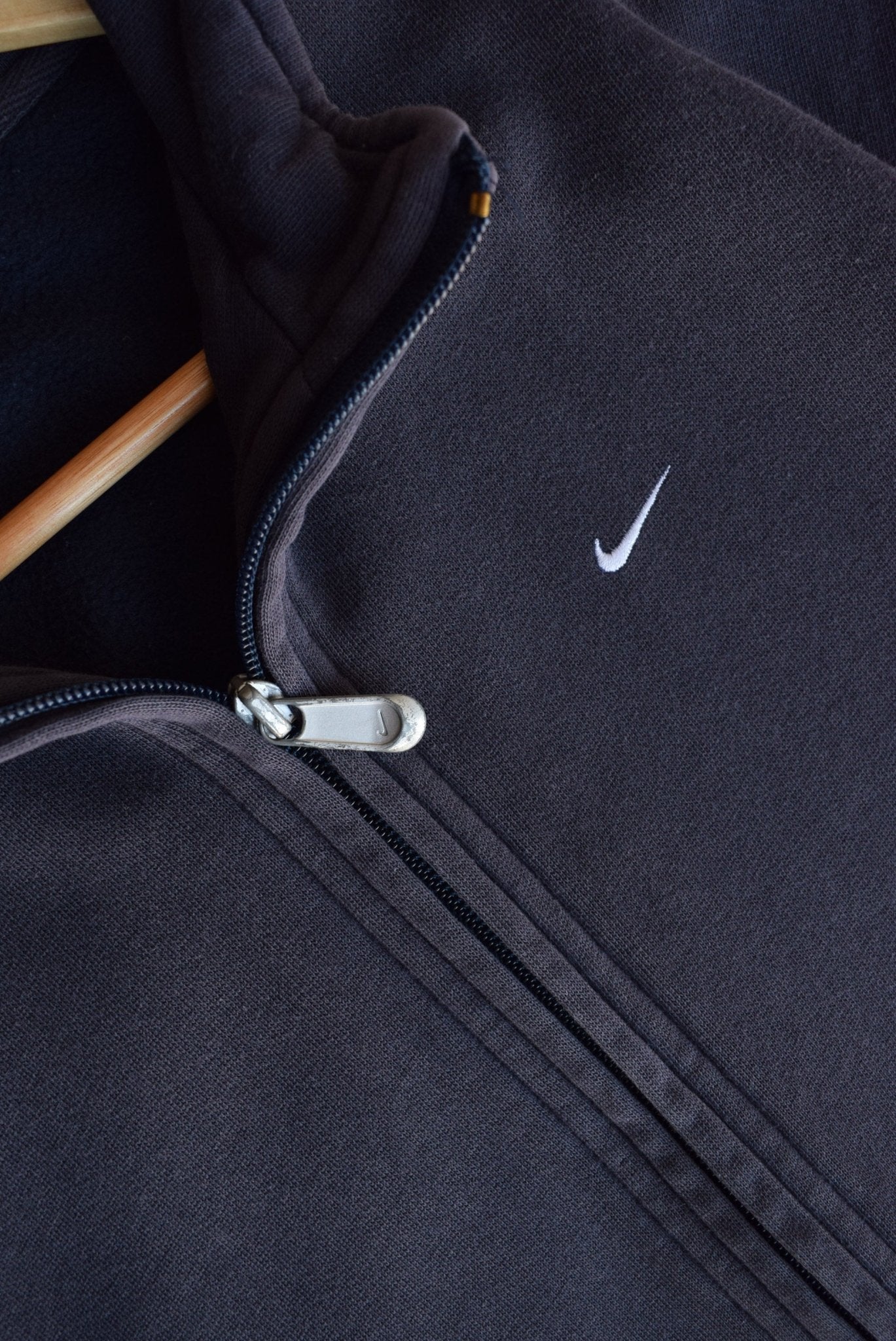 Vintage Nike Classic Logo Full Zip Jacket (S) - Retrospective Store