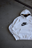 Vintage Nike Embroidered Spellout Hoodie (L) - Retrospective Store