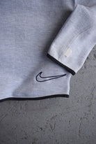 Vintage Nike Embroidered Spellout Quarter Zip (S/M) - Retrospective Store