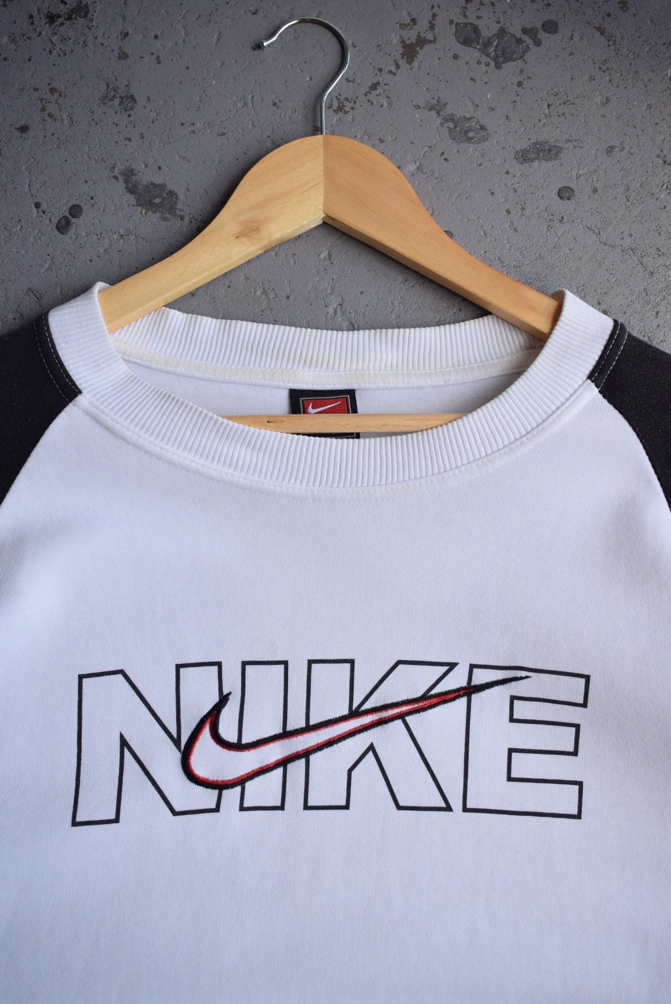 Vintage Nike Spellout Embroidered Crewneck (M) - Retrospective Store