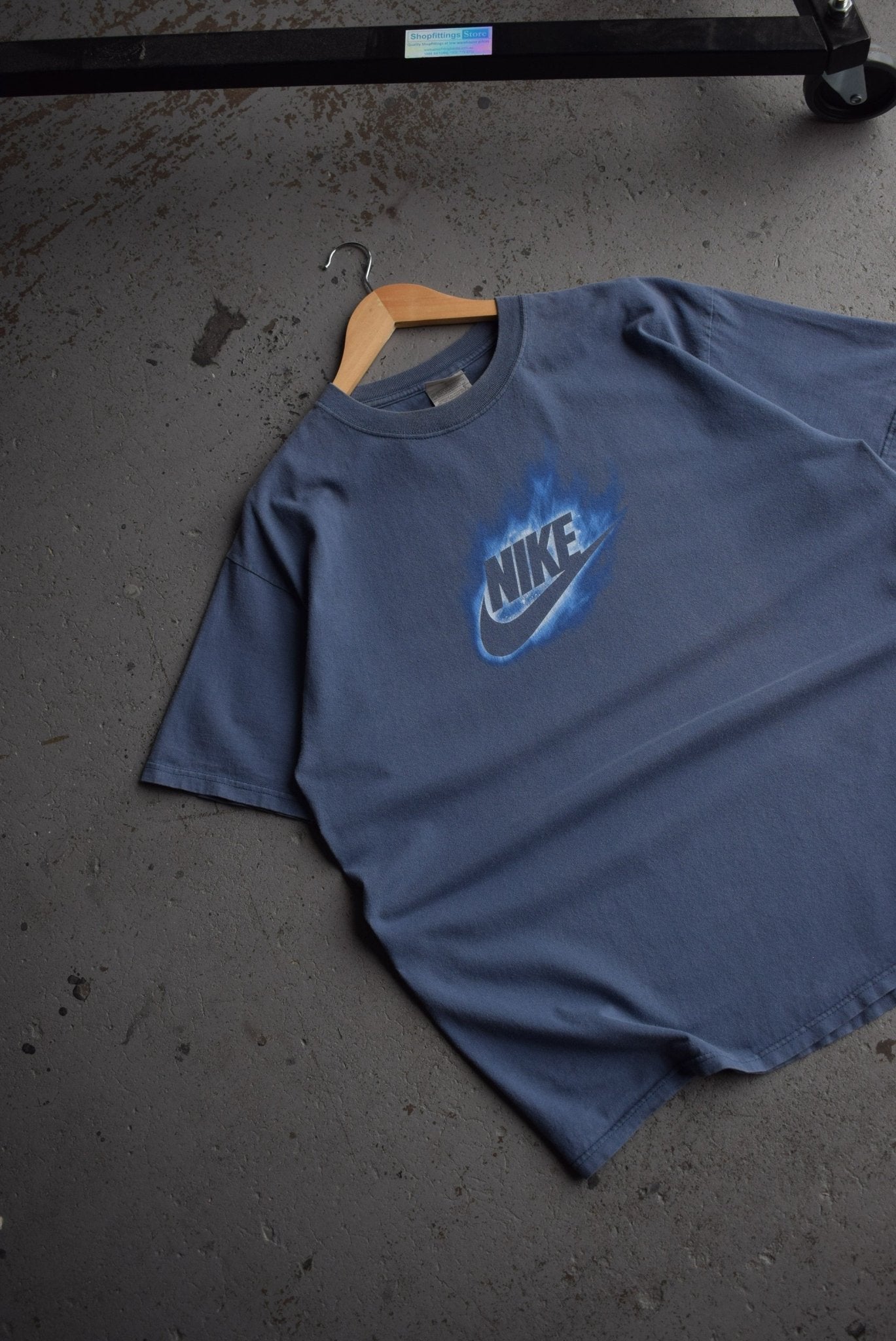 Vintage Nike Spellout Tee (XL) - Retrospective Store