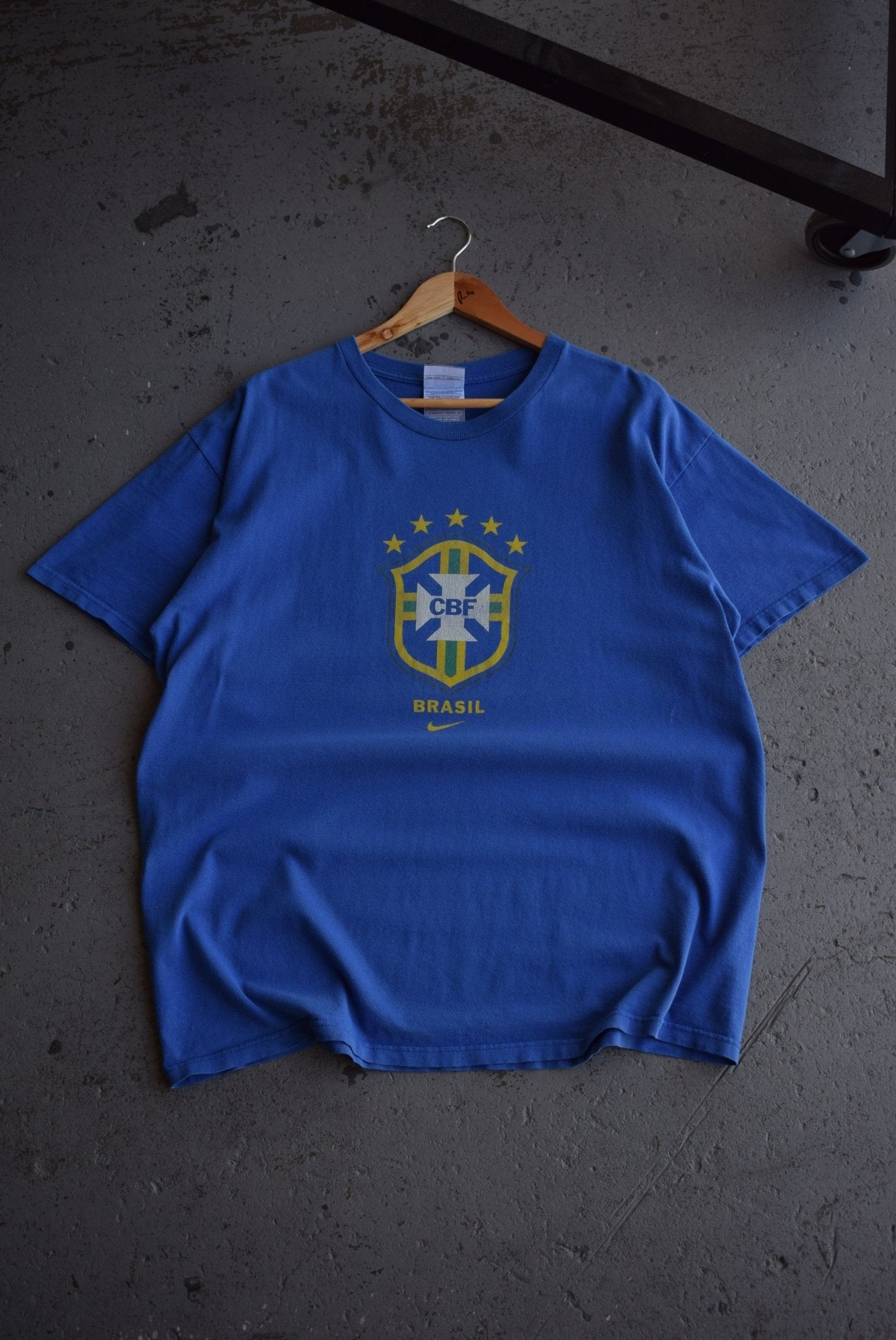 Vintage Nike x Brasil National Football Team Tee (L) - Retrospective Store