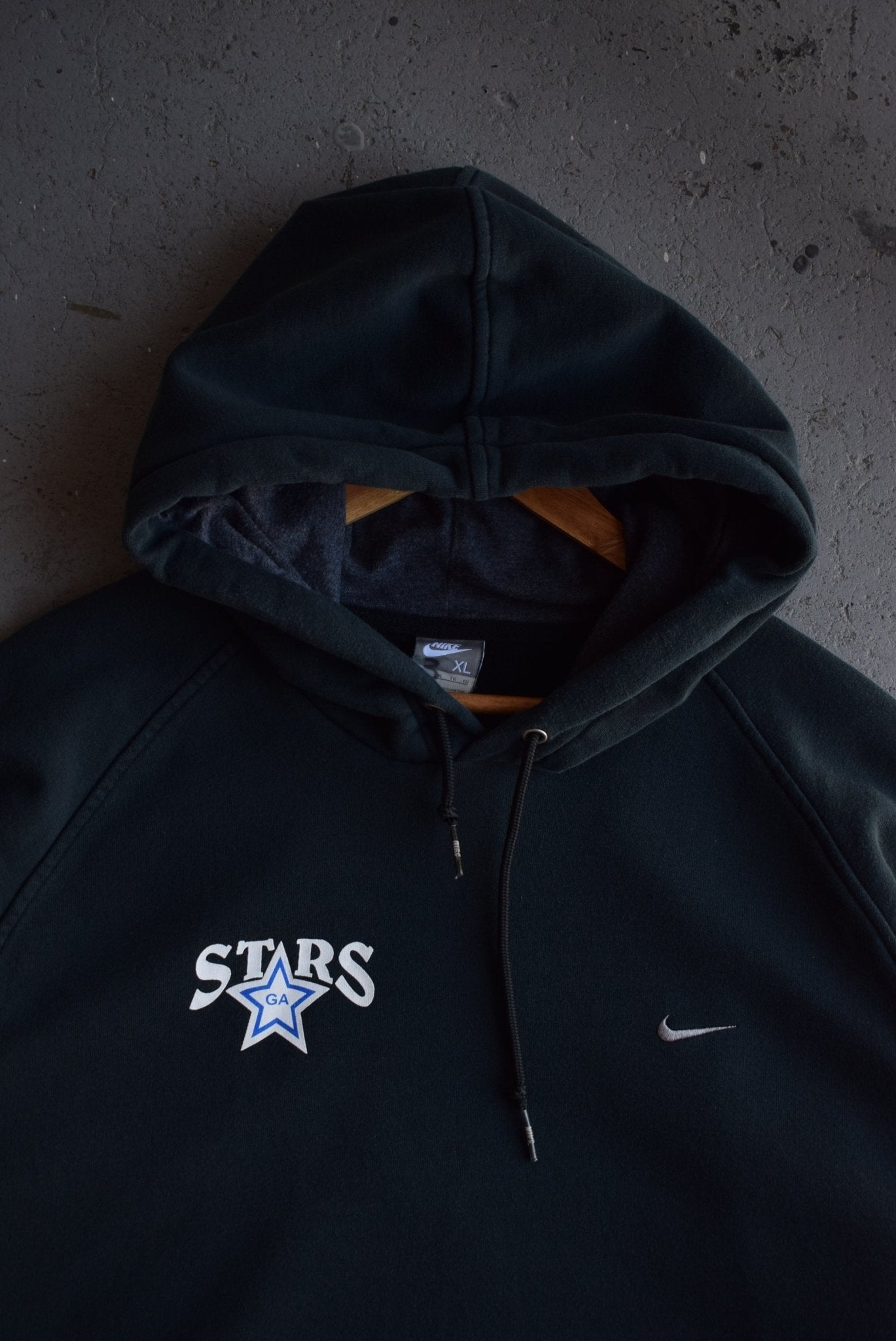 Vintage Nike x GA Stars Embroidered Hoodie (XL) - Retrospective Store