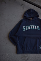 Vintage Nike x MLB Seattle Mariners Embroidered Hoodie (XXL) - Retrospective Store