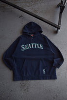 Vintage Nike x MLB Seattle Mariners Embroidered Hoodie (XXL) - Retrospective Store