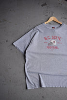 Vintage Nike x N.C State Football Tee (XL) - Retrospective Store