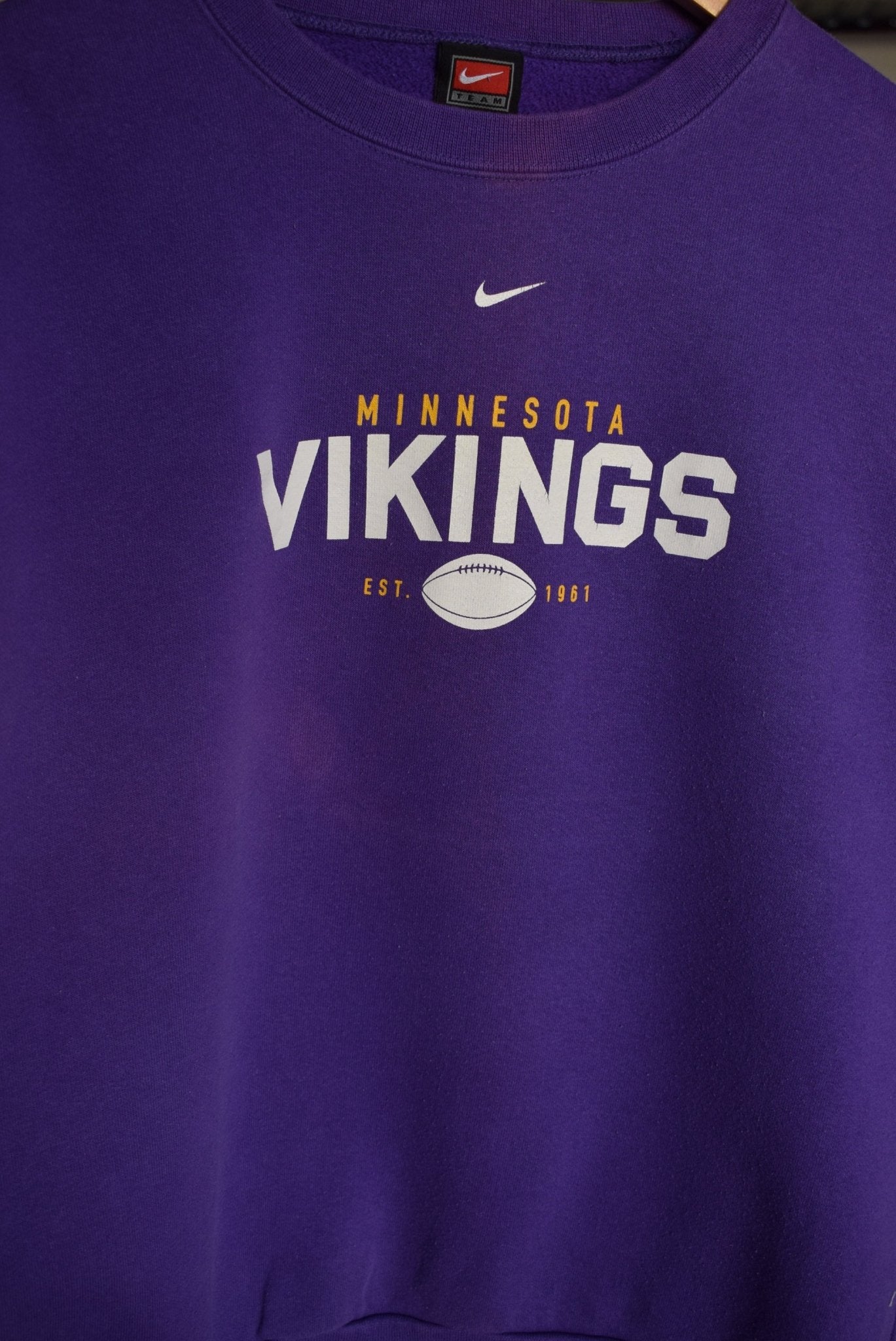 Vintage Nike x NFL Minnesota Vikings Crewneck (M) - Retrospective Store