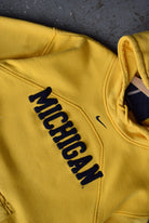 Vintage Nike x University of Michigan Embroidered Hoodie (M) - Retrospective Store