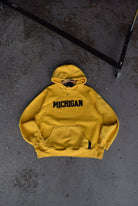 Vintage Nike x University of Michigan Embroidered Hoodie (M) - Retrospective Store