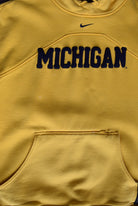 Vintage Nike x University of Michigan Embroidered Hoodie (M) - Retrospective Store