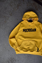 Vintage Nike x University of Michigan Embroidered Hoodie (M) - Retrospective Store