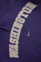 Vintage Nike x University of Washington Embroidered Hoodie (L) - Retrospective Store