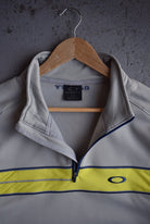 Vintage Oakley Classic Logo Embroidered Quarter Zip (L) - Retrospective Store