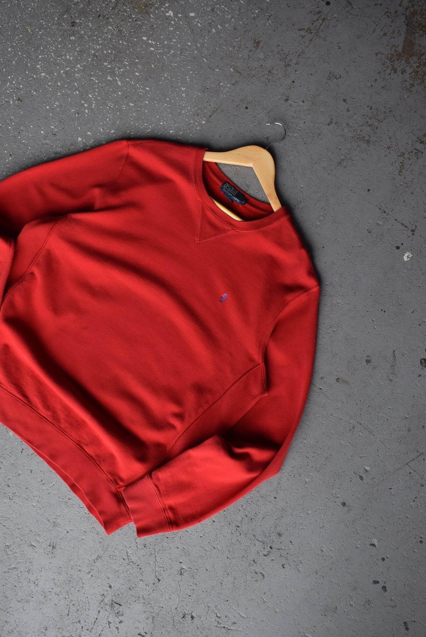 Vintage Polo Ralph Lauren Classic Logo Crewneck (L) - Retrospective Store