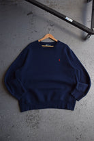 Vintage Polo Ralph Lauren Classic Logo Embroidered Crewneck (XXL) - Retrospective Store