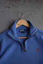 Vintage Polo Ralph Lauren Classic Logo Quarter Zip (M) - Retrospective Store